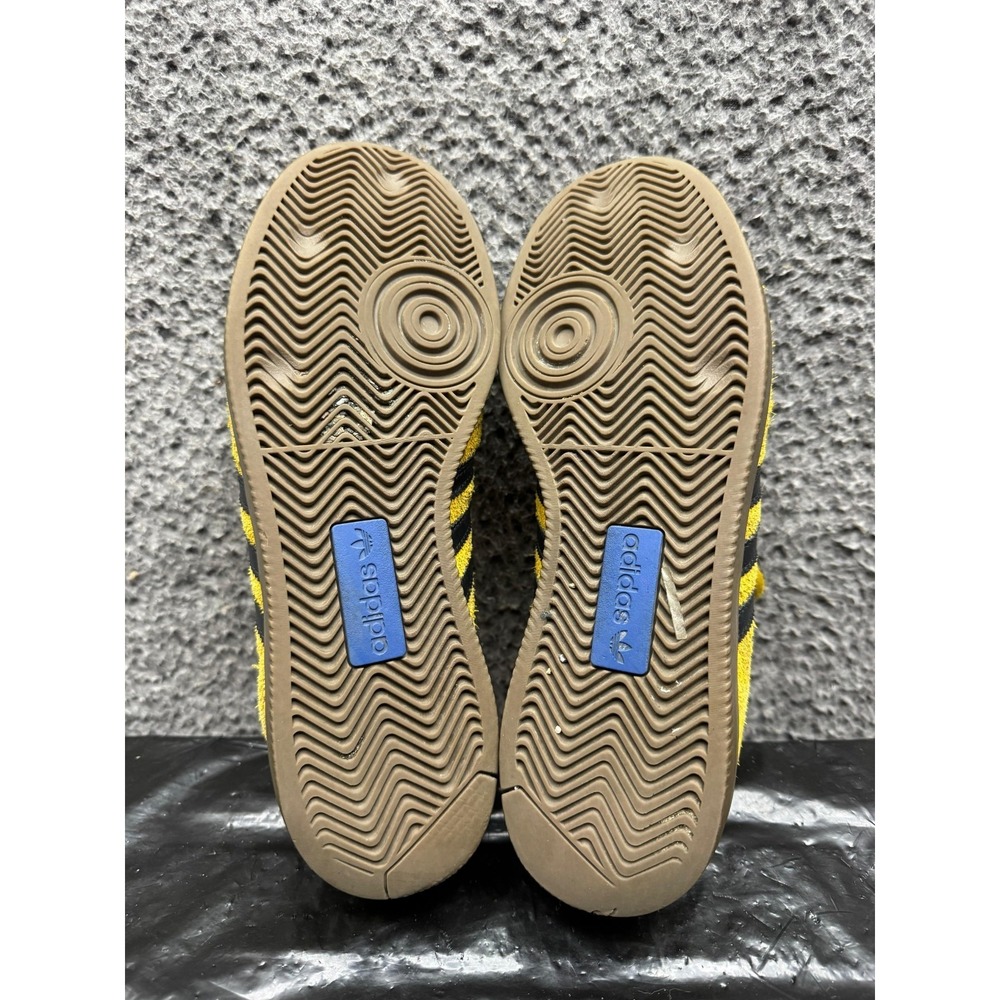 Adidas Originals Samba ADV Lace Up Sneakers Bold Gold DB3188 Mens Size 9.5 US - Picture 8 of 12